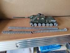 Dinky Toys d'origine France: char russe SU 100 Solido ref.208  3/1964