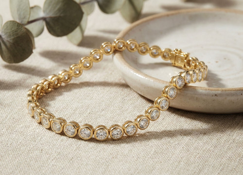Bracelet massif 14 - en, or