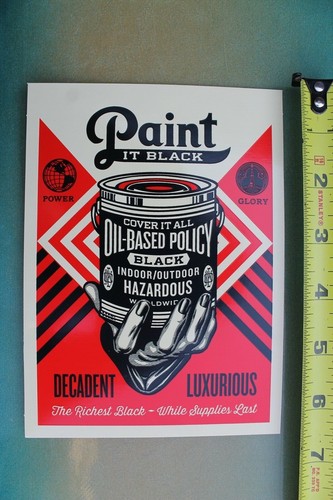 Obey shepard fairey paint - shepard, it