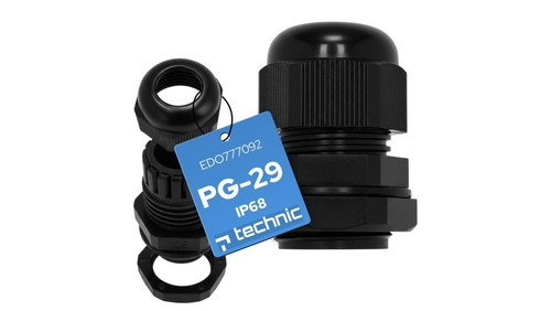 Passe câble noir ip68 - pg-29,