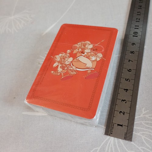 Asterix jeu cartes dos - asterix, de