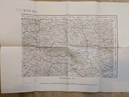 Carte ancienne militaire 074 - ancienne,