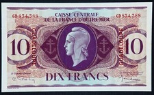 10 Francs Caisse Centrale de