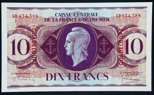 Francs caisse centrale - francs,