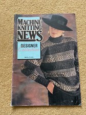 Livre de patrons collection créateur de créateurs de nouvelles à tricoter machine