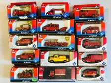 Solido Pompiers 1/43 et 1/50 - Lot de 15 modèles dont Acmat - Renault - Dodge