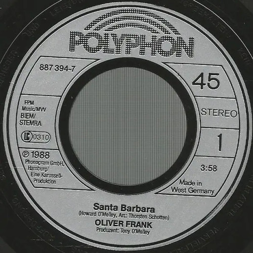 Oliver frank santa - frank, barbara