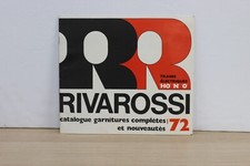 CATALOGUE CR7 RIVAROSSI CATALOGUE GARNITURES COMPLETES ET NOUVEAUTES 1972