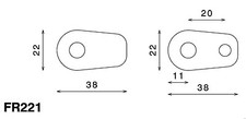 Fr221b rizoma adaptateurs - fr221b, 2