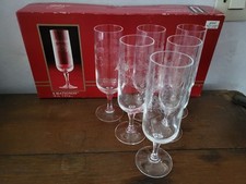 6 flutes a champagne en