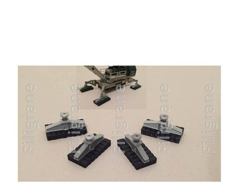 Lot patins pour wagon - 4,