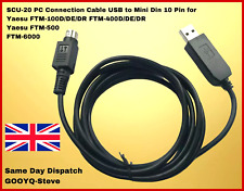 USB Programmation Données Câble pour Yaesu FTM-500D 510 FTM-6000R FTM-150RASP