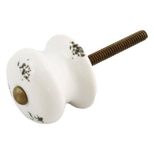 Bouton de meuble en céramique
