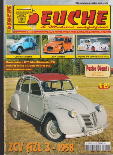 Deuche mehari magazine n - mehari, n°21