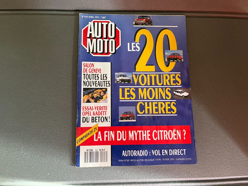 Livre revue voiture automobile - revue,