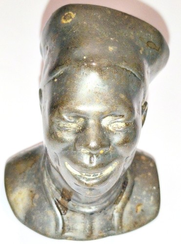 Antique advertising bust - advertising,