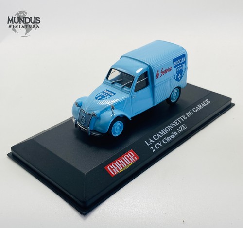 Citroen camionnette 2cv - camionnette, azu