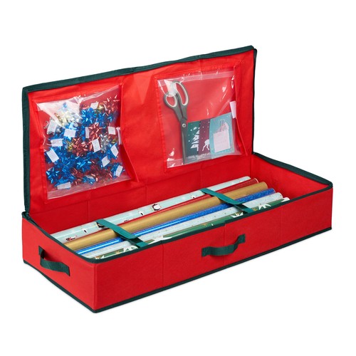 Rangement papier cadeau - , boite
