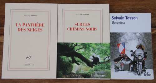 Sylvain tesson lot de 3 - -,