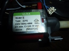 Pompe  cafetiere expresso KRUPS/DE LONGHI    rèf: ULKA EP5 48W       MS-0A01983