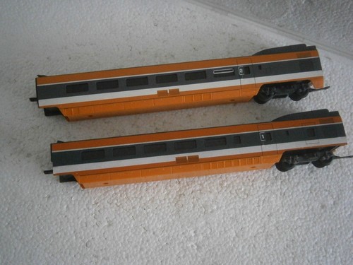 Lot wagon voyageur - voyageur, orange