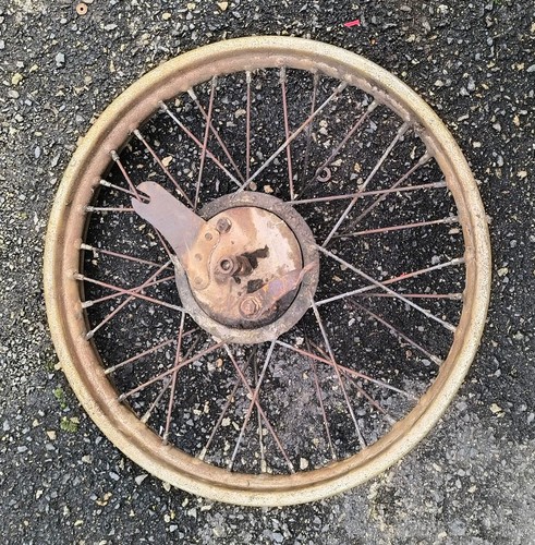 Roue avant 125 175 - 175, alcyon