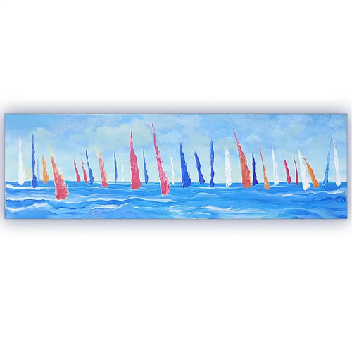 Tableau panoramique 30x100cm