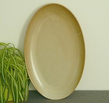 GRAND PLAT OVALE EN GRÈS
