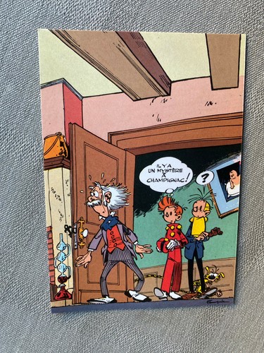 Franquin spirou carte postale - franquin,