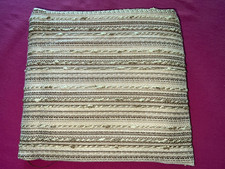 coupon tissu ameublement vintage lin mélangé  larg 135 cm x H 230 cm réf B925