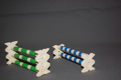 Lot obstacles playmobil - ,