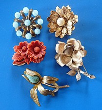 Lot Bijoux Anciens Broches