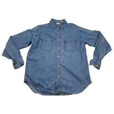 CHEMISE EN DENIM BLEU VINTAGE
