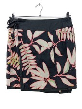 MISS CAPTAIN Jupe portefeuille Dames Jupe T EU 38 noir-blanc-rose