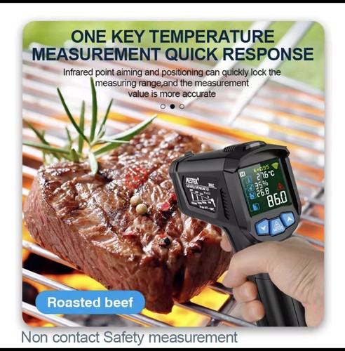 Thermomètre infrarouge laser - infrarouge,