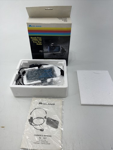 Midland model 107 hands - model,