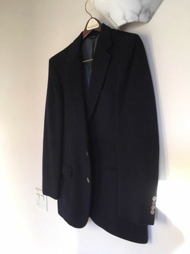 Men navy blue - navy, cashmere
