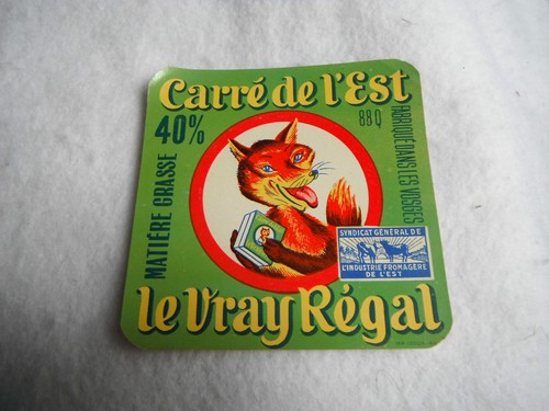 Ancienne étiquette fromage - ancienne,