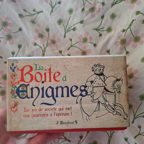 Boite enigmes edition - la,