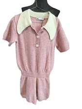 Très Belle Combinaison Short Maille Zara 36/38 Jamais Porté 