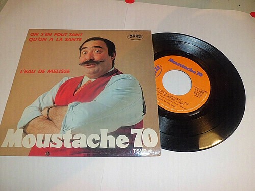 Vinyle 45t moustache on - vinyle,