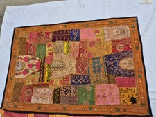 Ancienne tenture patchwork