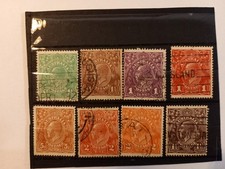 Timbre Australie Georges 5 De 1015