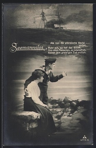 Carte postale sans marin