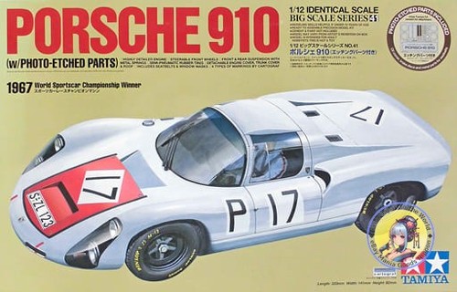 Tamiya porsche 910 - 1/12,