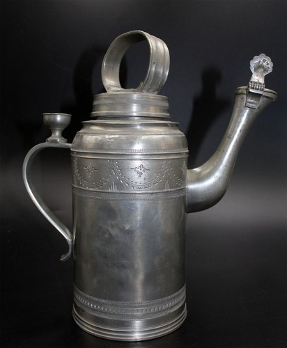 Vieux cruche étain 1838 - cruche,