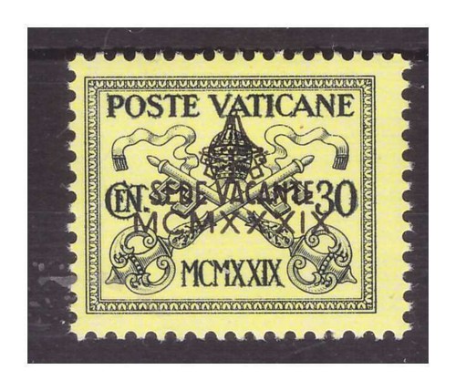 Vaticano 1939 sede vacante - vaticano,