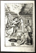 Gravure Ecole française ou