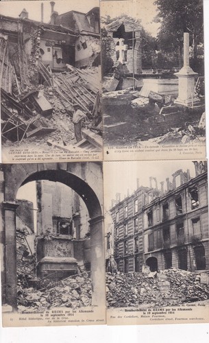 Lot postcards - of, 4