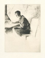 CHAHINE EDGAR GRAVURE  NON